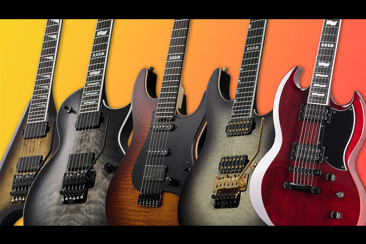 ESP E-II 2023 (fot. ESP Guitars)