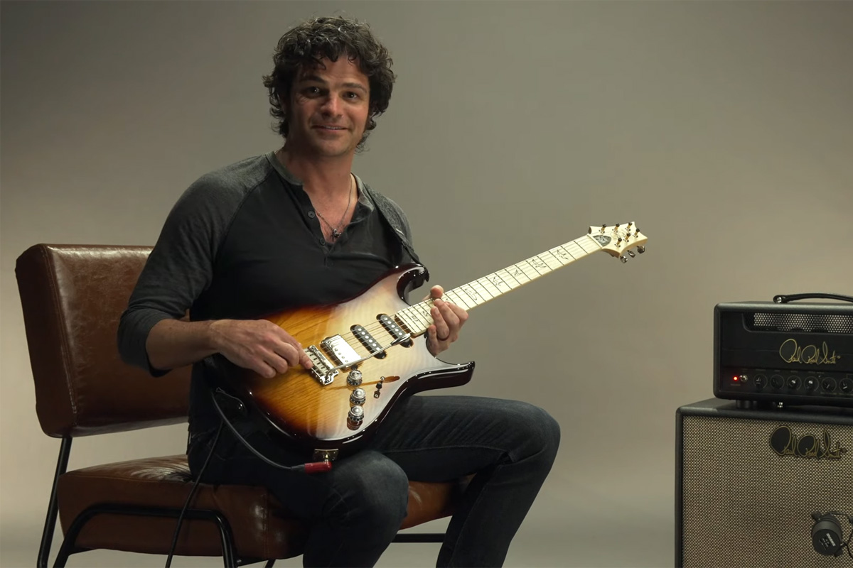 Mark Lettieri PRS Fiore (fot. YouTube / PRS Guitars)