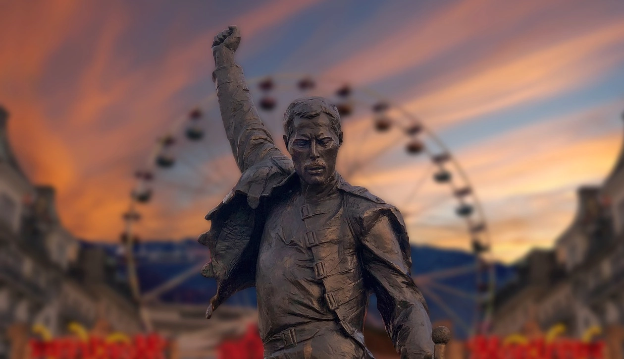Pomnik Freddie Mercury, fot. Yves / Pixabay