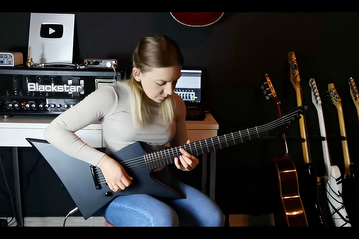 Alex S LTD EX-7 Baritone Black Metal (fot. YouTube / Alex S)