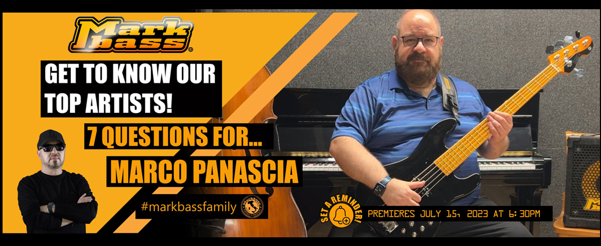 Marco Panascia Markbass (fot. Markbass)