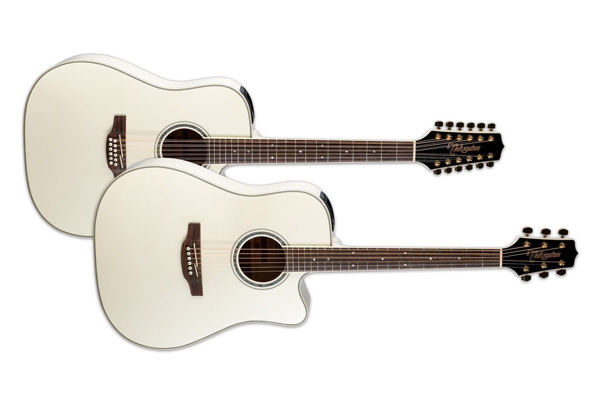 Takamine GD37CE PW i GD37CE-12 PW (fot. Takamine)