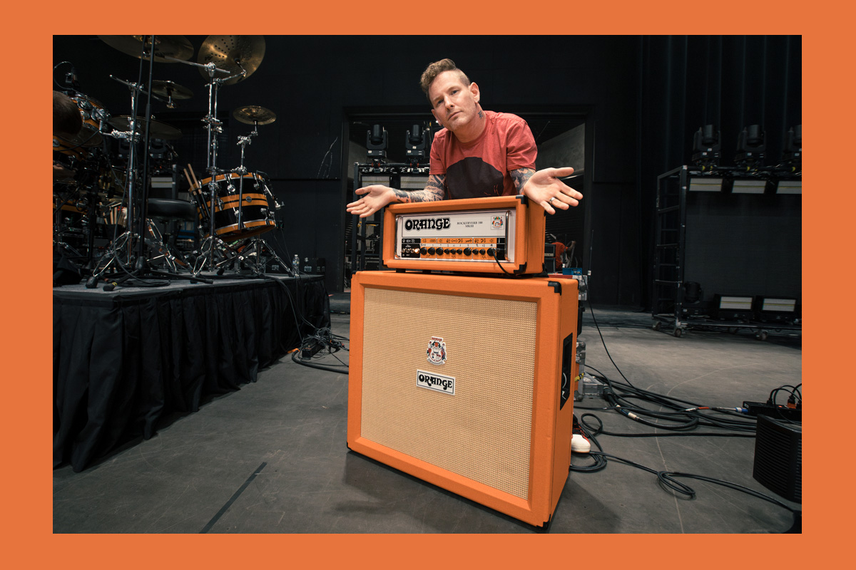 Corey Taylor Orange Rockerverb 100 MKIII PPC412 (fot. Orange Amps)