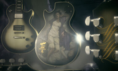 Piąta gitara Adam Jones Les Paul Custom Art Collection firmy Epiphone