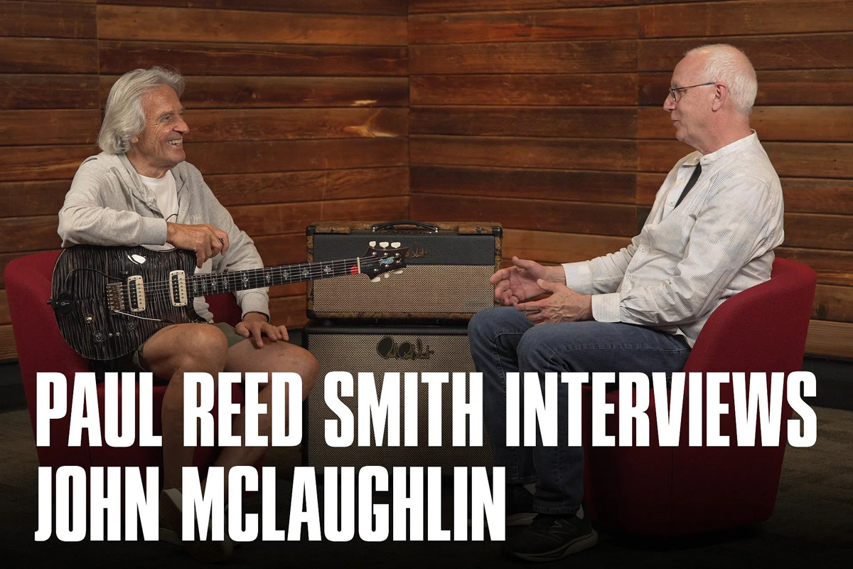 John McLaughlin Paul Reed Smith (fot. PRS Guitars)