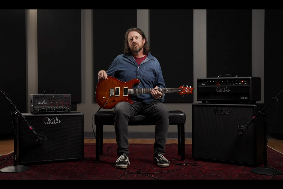 PRS Archon 50 vs MT 15 (fot. YouTube / PRS Guitars)