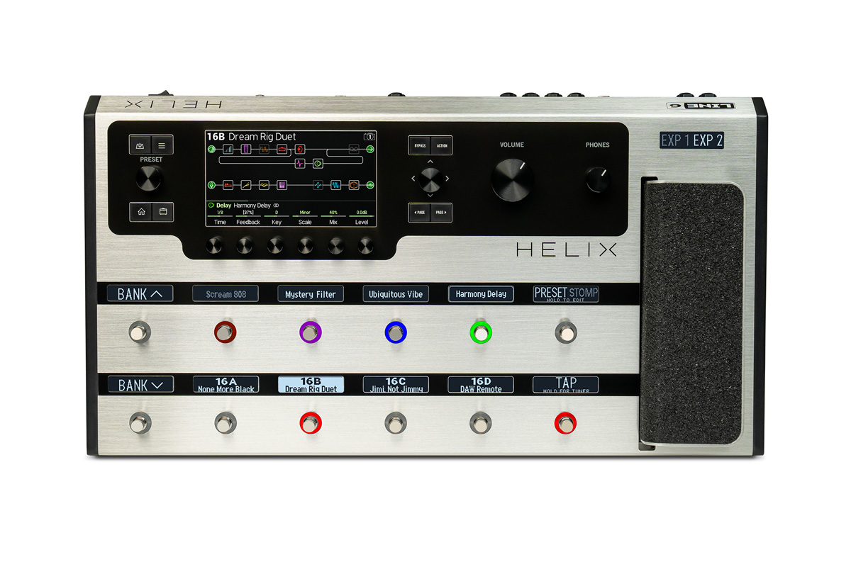 Line 6 Helix Floor Limited Edition Platinum (fot. Line 6)