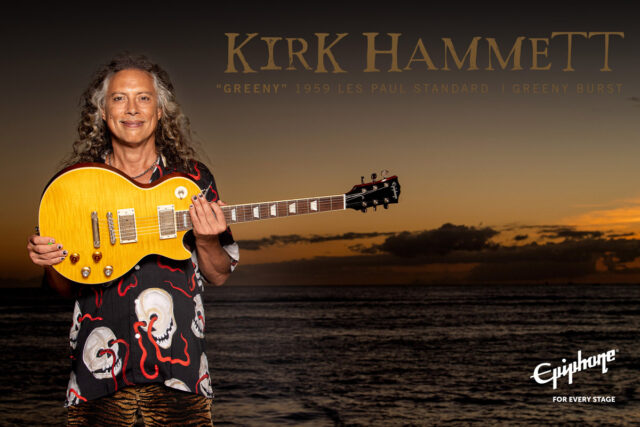 Epiphone Kirk Hammett „Greeny” 1959 Les Paul Standard (fot. Epiphone)