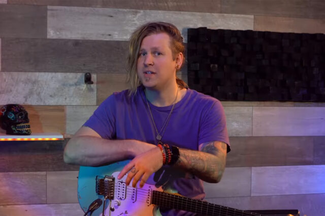 Oliver EngQvist Line 6 Helix (fot. YouTube / Line 6)