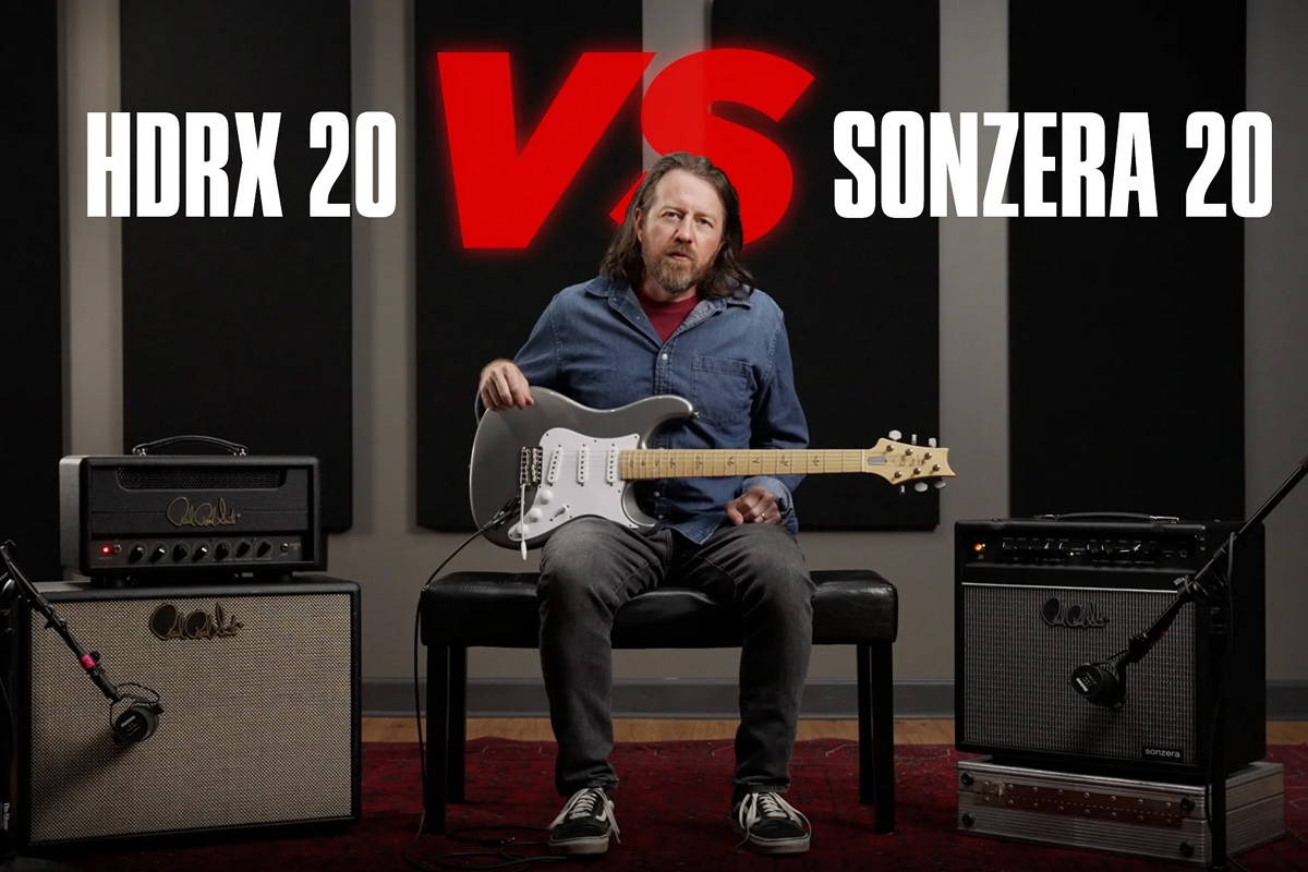 PRS HDRX 20 vs Sonzera 20 (fot. PRS Guitars)