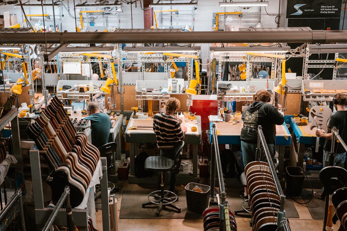 PRS Factory (fot. PRS Guitars)
