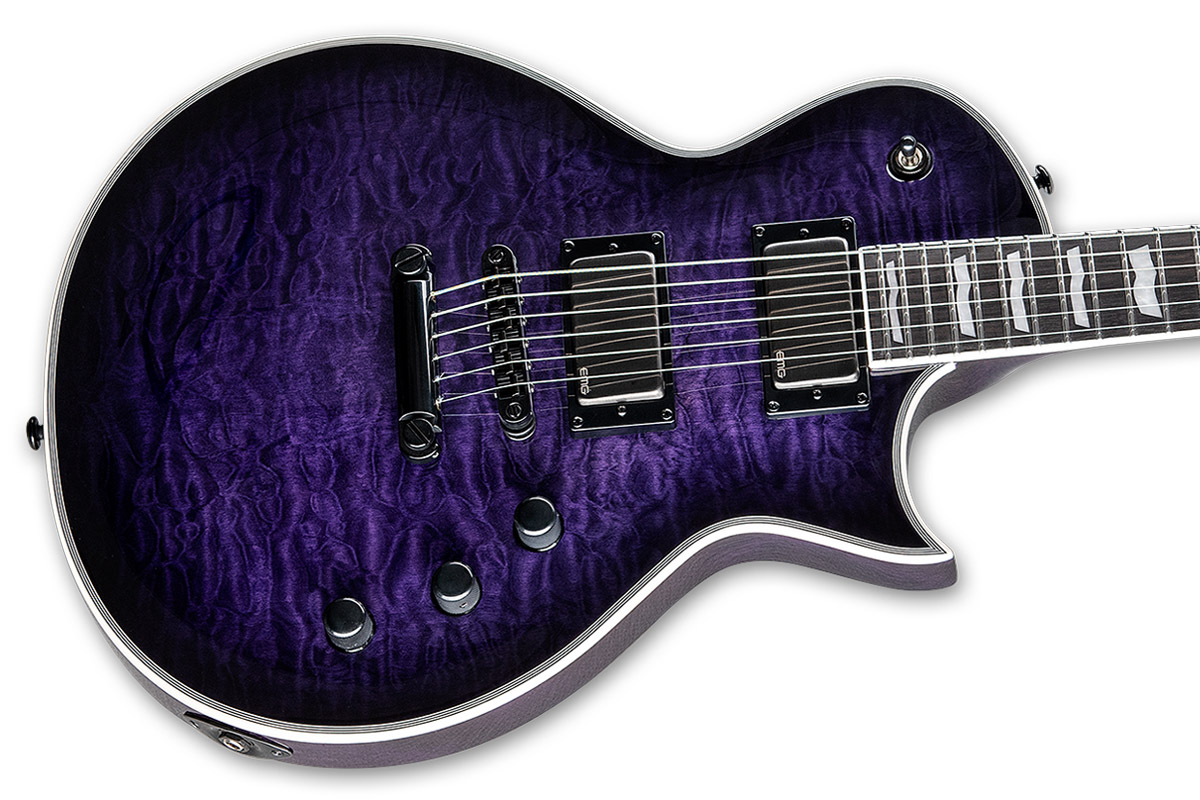 LTD EC-1000 See Thru Purple Sunburst (fot. ESP Guitars)