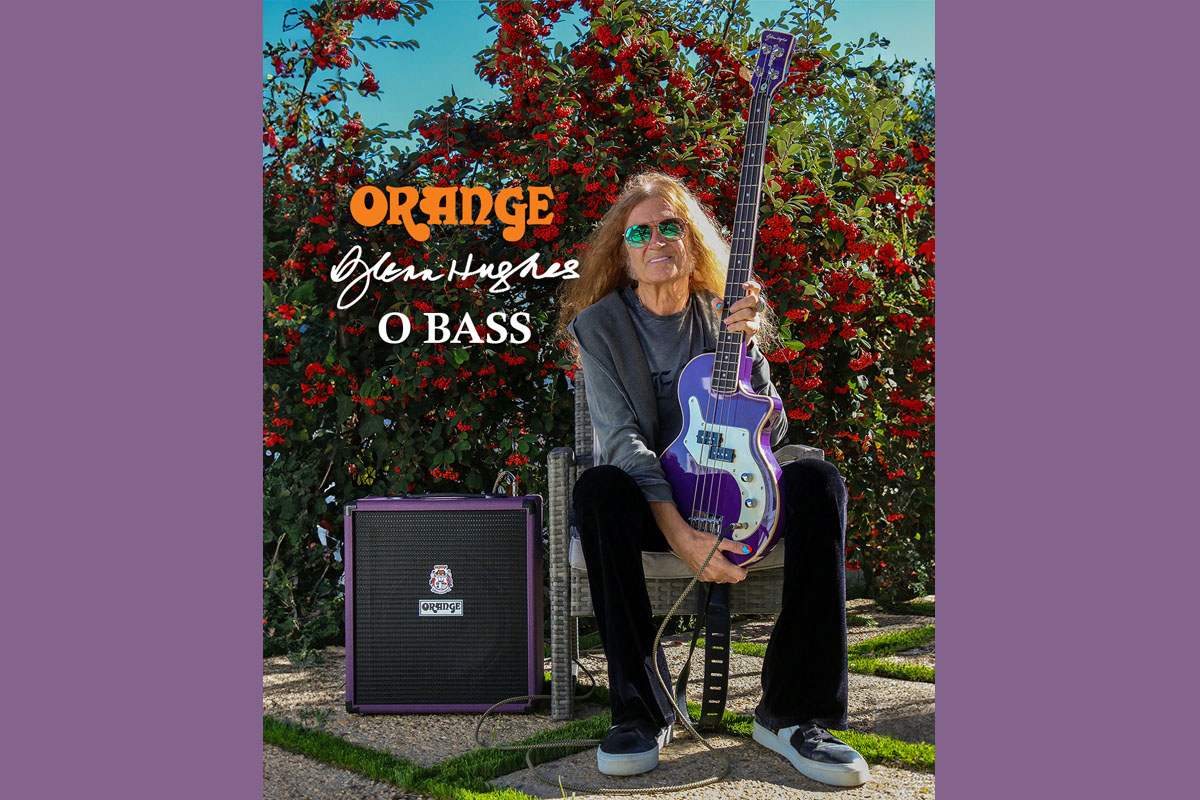 Orange Glenn Hughes Signature Purple O Bass (fot. Orange Amplification)