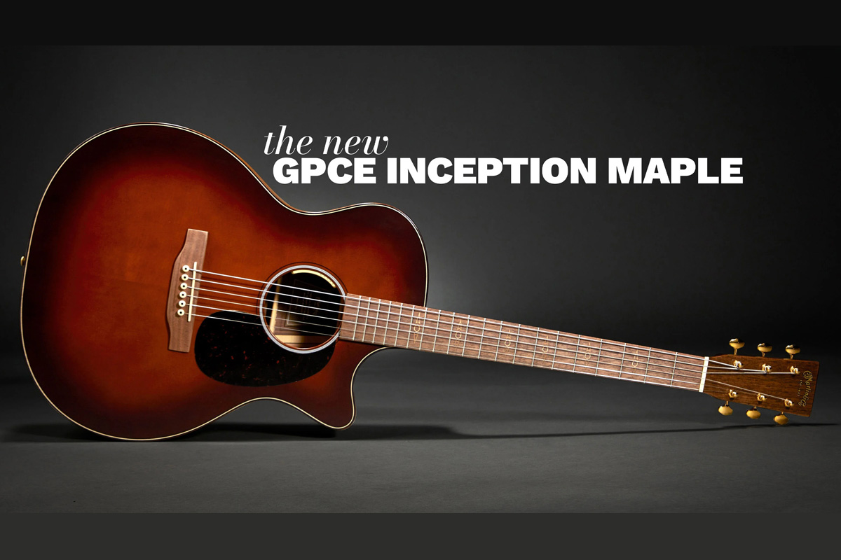 Martin GPCE Inception Maple (fot. C. F. Martin & Co.)