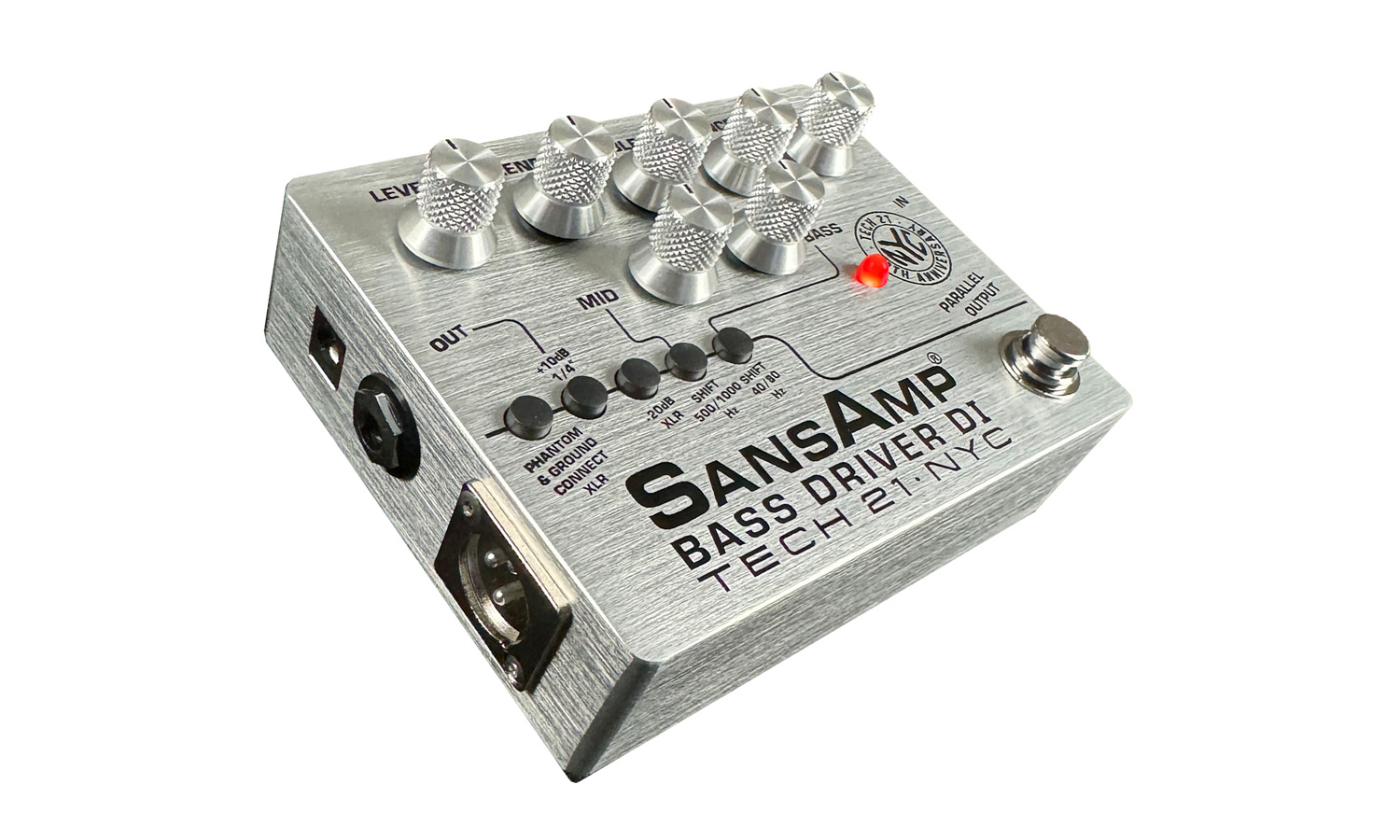Tech 21 30th Anniversary SansAmp Bass Driver DI (fot. Tech 21)