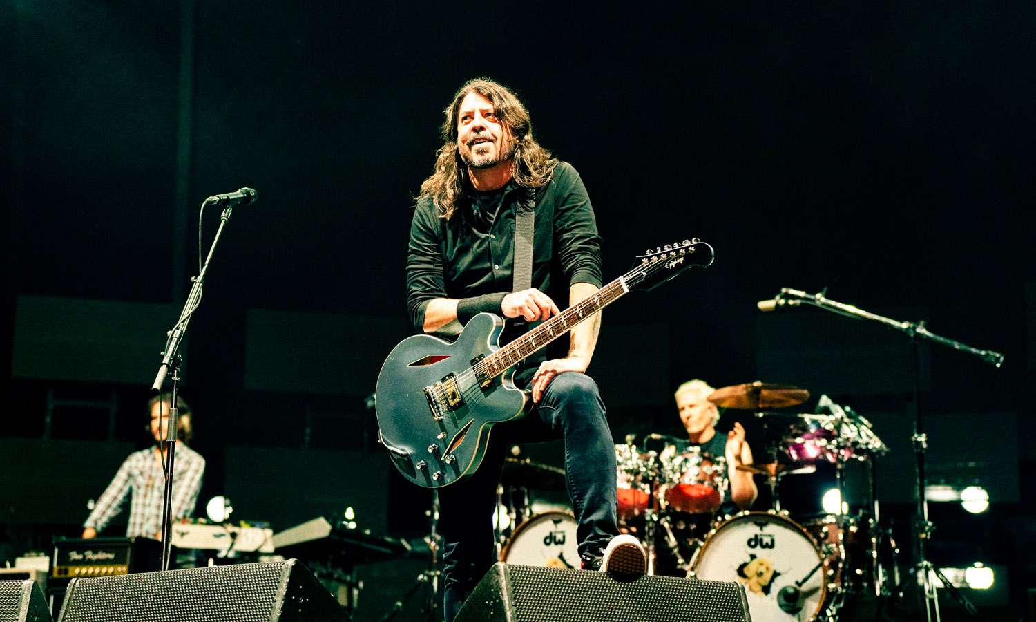 Dave Grohl i jego Epiphone Dave Grohl DG-335 (fot. Pooneh Ghana dla Austin City Limits Music Festival)