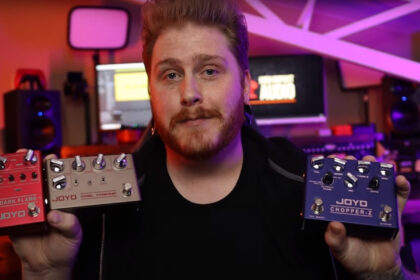 JOYO Dark Flame, Chopper Z i Rigel Preamp (fot. YouTube / High Impakt Audio)