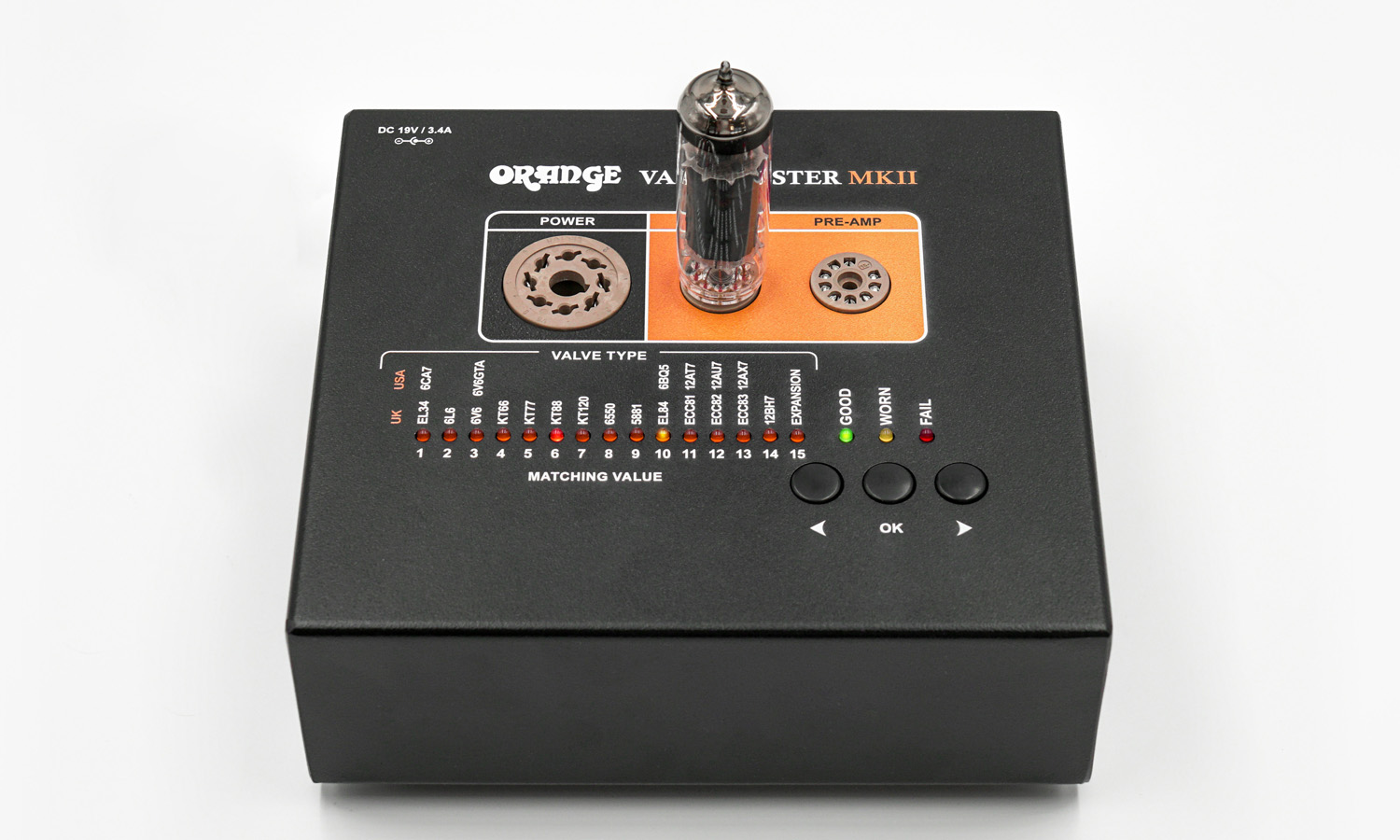 Orange Valve Tester MKII (fot. Orange Amplification)