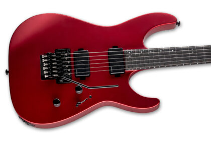 LTD M-1000 Candy Apple Red Satin (fot. ESP Guitars)