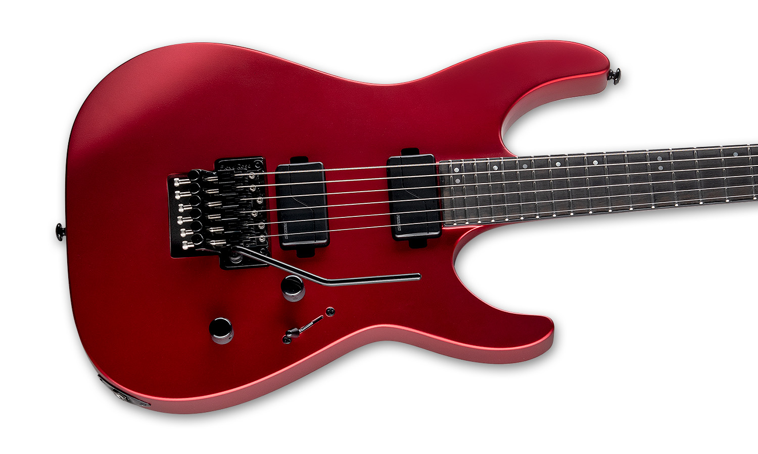 LTD M-1000 Candy Apple Red Satin (fot. ESP Guitars)