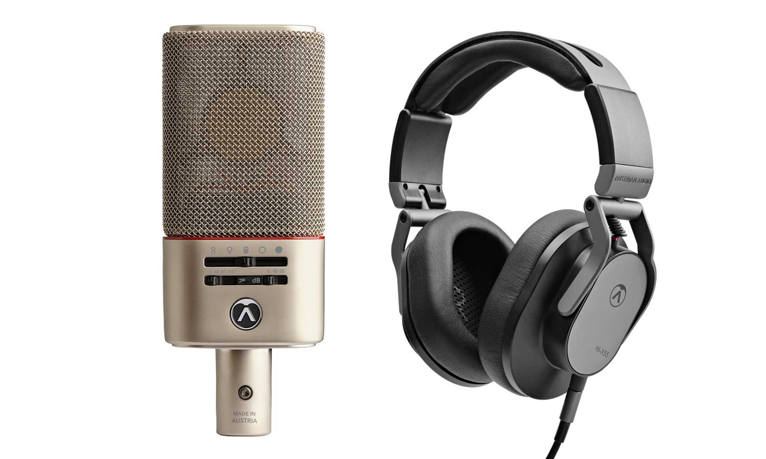 Austrian Audio OC818 & Hi-X55 (fot. Austrian Audio)