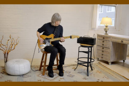 Mike Stern Yamaha PAC1611MS i THR30II Wireless (fot. YouTube / Yamaha Guitars)
