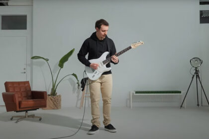 Lorenzo Ceci & Yamaha Pacifica Standard Plus (fot. YouTube / Yamaha Guitars)
