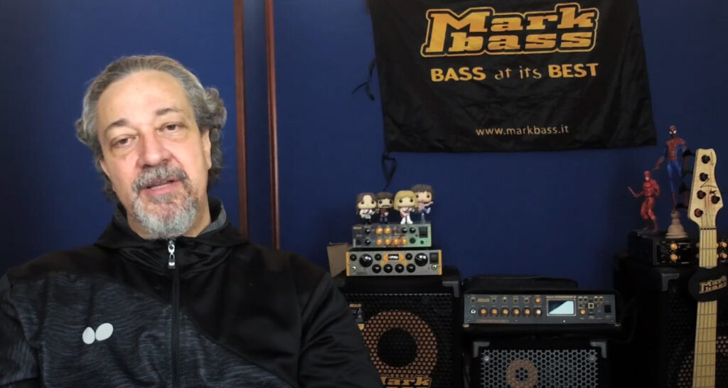 Maurizio Rolli (fot. YouTube / MarkbassAmps)