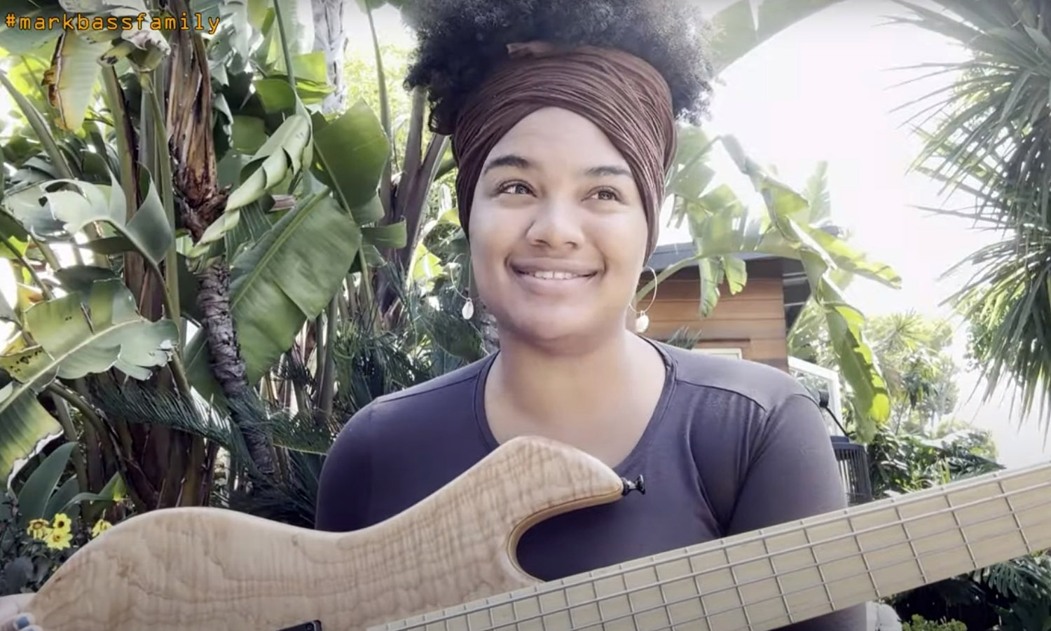 Tonina Saputo (fot. YouTube / MarkbassAmps)