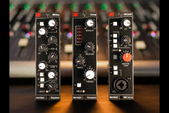 Harrison Audio 32Cpre+, MR3eq i Comp (fot. Harrison Audio)