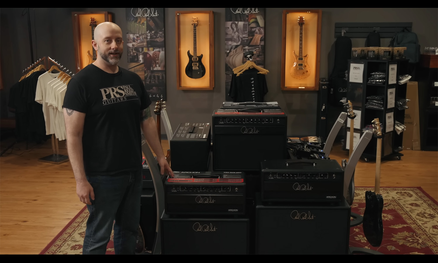 wzmacniacze gitarowe PRS Guitars (fot. YouTube / PRS Guitars)