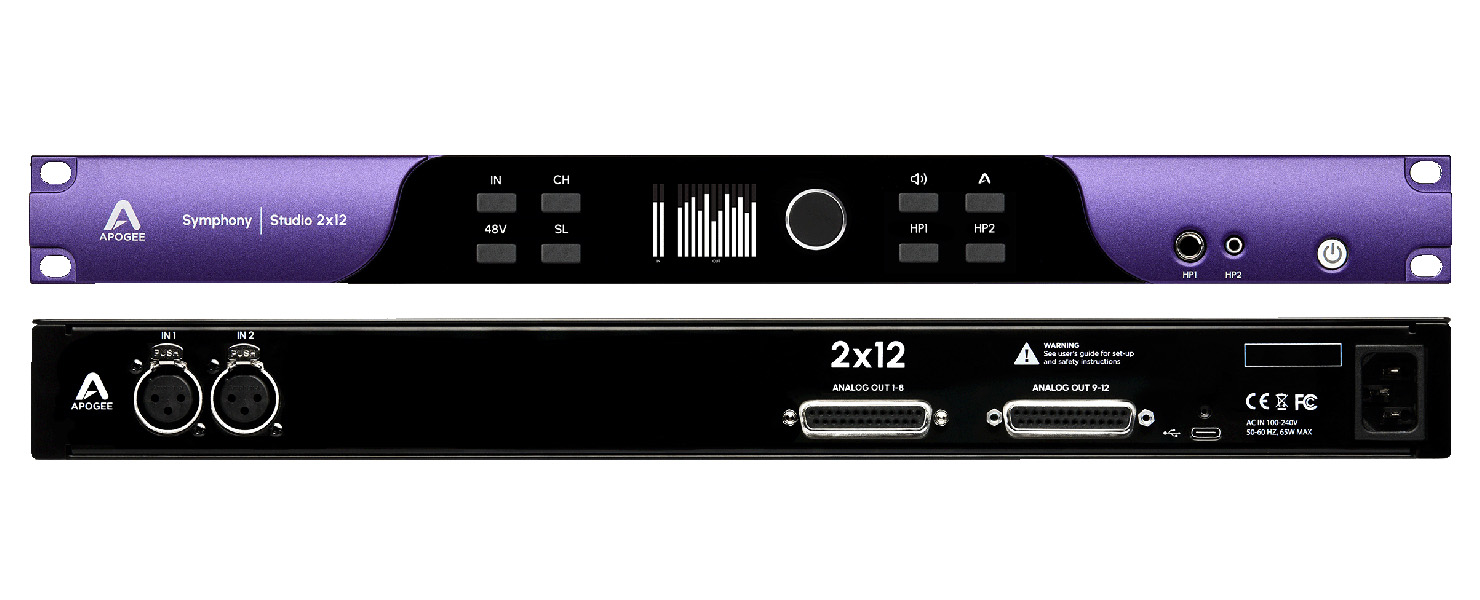 Apogee Symphony Studio 2×12 (fot. Apogee Electronics)