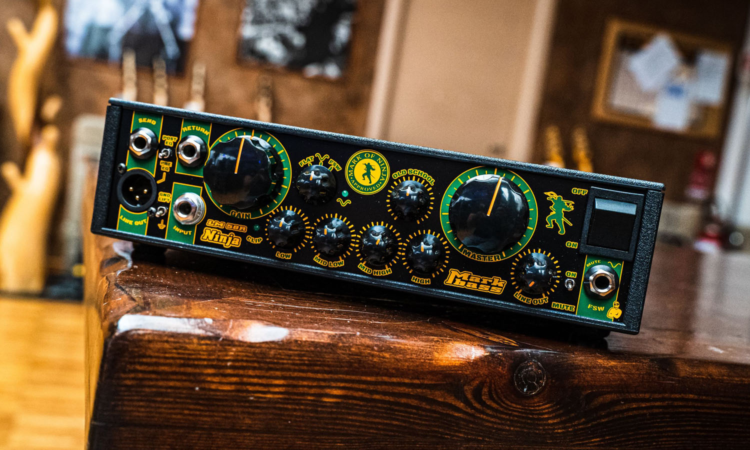Markbass LITTLE MARK NINJA 58R (fot. Markbass)