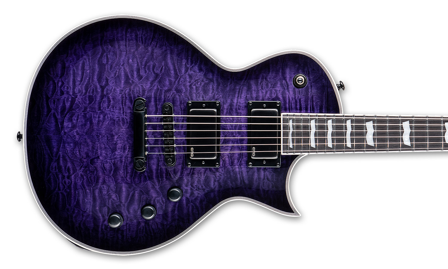 LTD EC-1000 See Thru Purple Sunburst (fot. ESP Guitars)