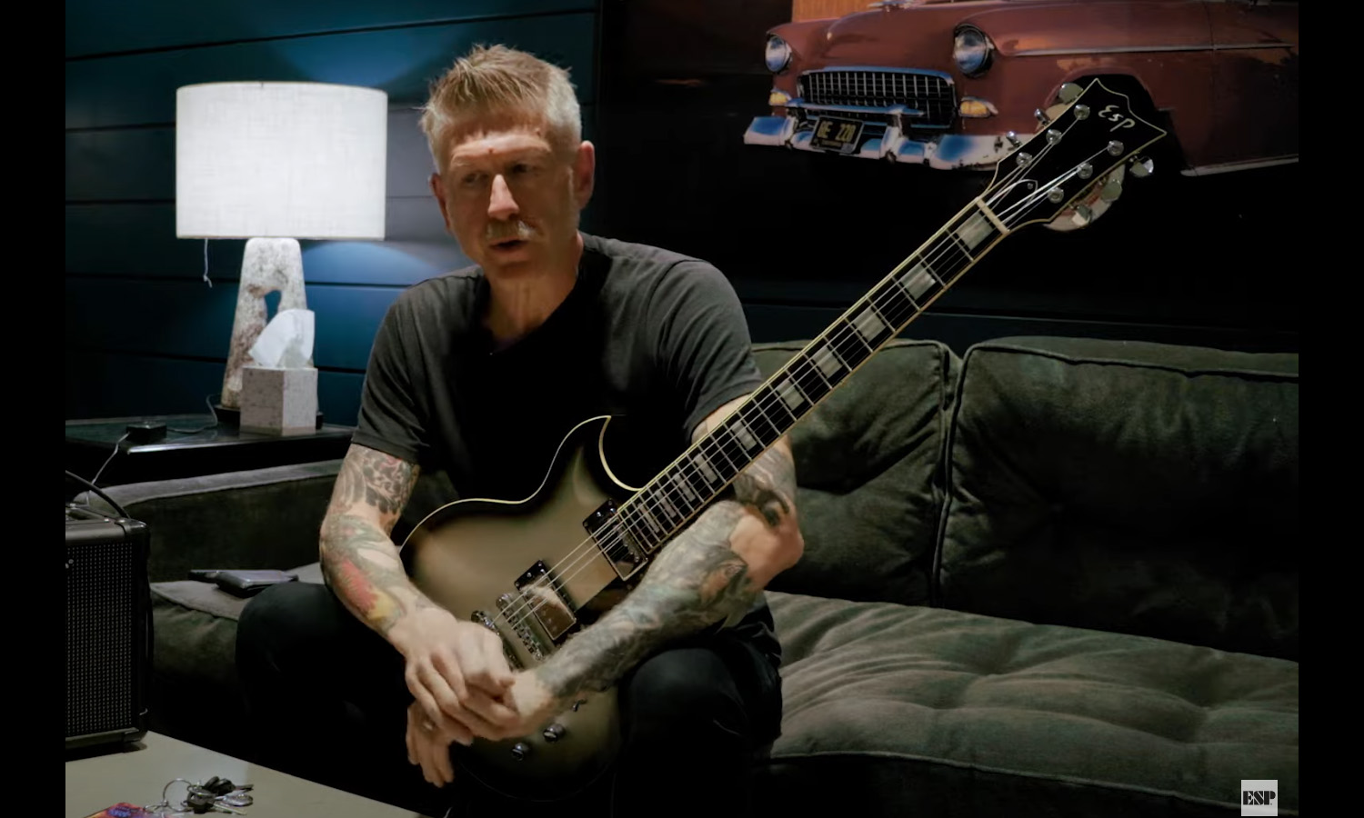 Bill Kelliher & ESP Royal Shiva (fot. YouTube / ESP Guitars USA)
