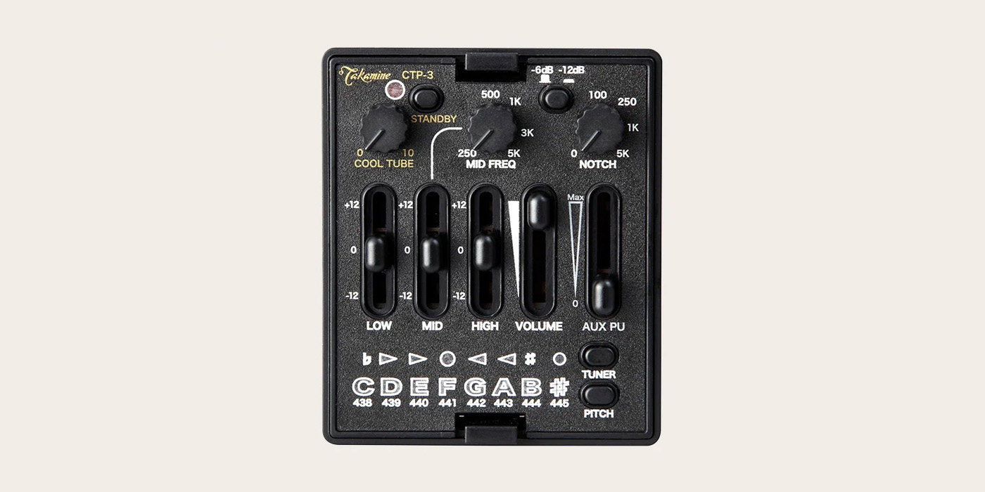 Takamine CTP-3 CoolTube (fot. Takamine Guitars)