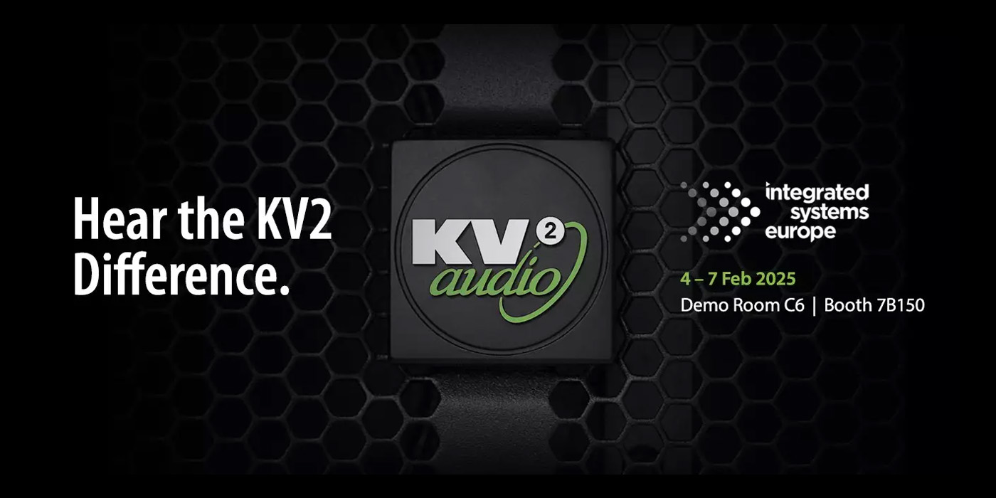 KV2 Audio @ ISE 2025 (fot. KV2 Audio)