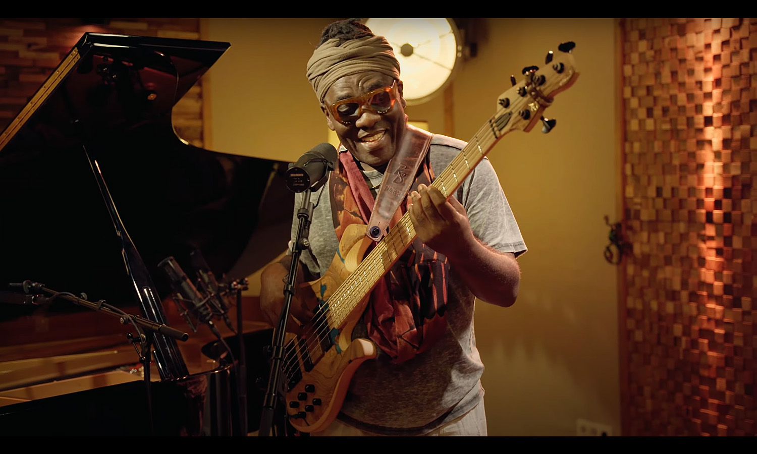 Richard Bona & Markbass (fot. YouTube / Richard Bona)