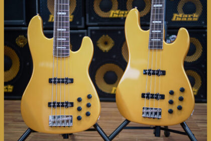 Markbass Gloxy Metallic Yellow (fot. Markbass)