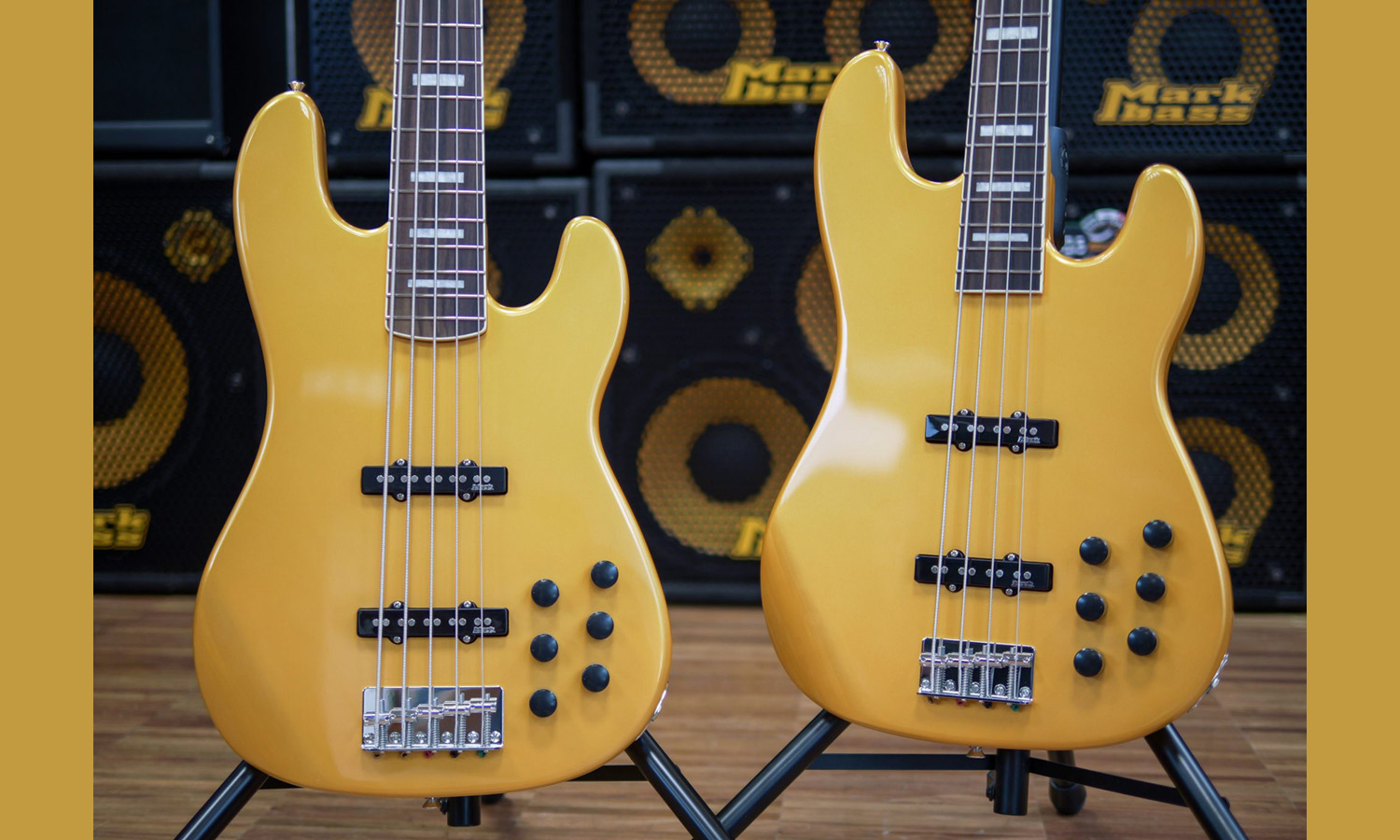 Markbass Gloxy Metallic Yellow (fot. Markbass)