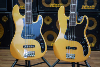 Markbass Gloxy Metallic Yellow Passive (fot. Markbass)