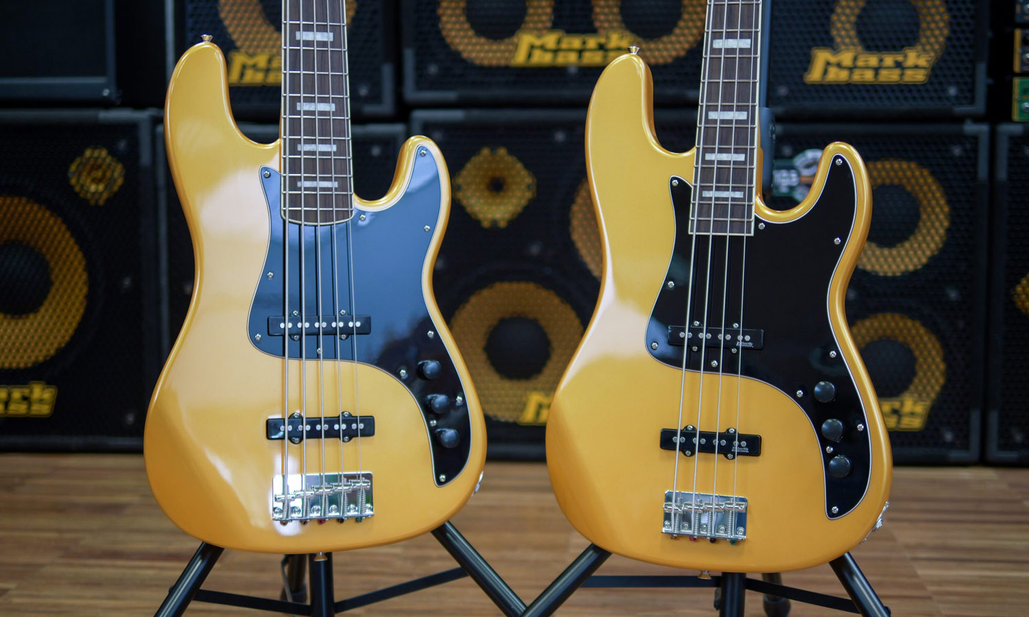 Markbass Gloxy Metallic Yellow Passive (fot. Markbass)