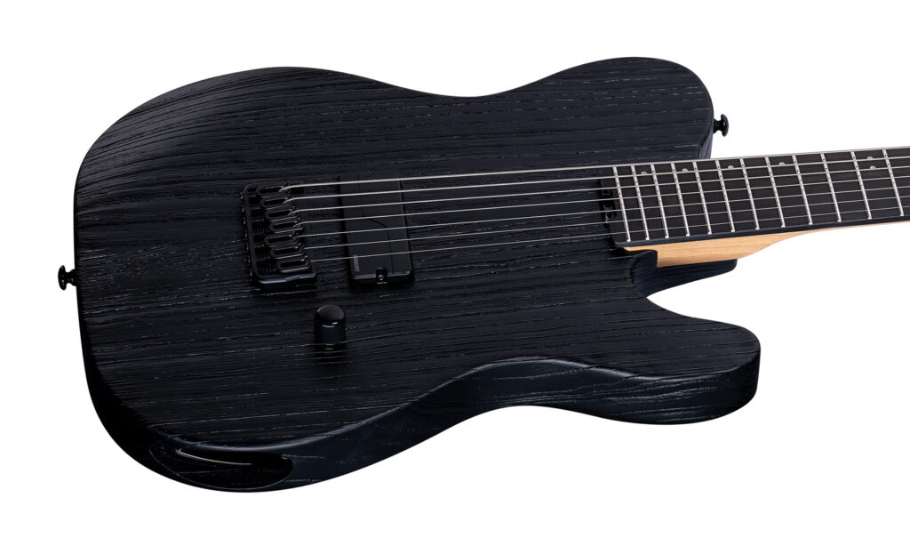 LTD TE-1007 Baritone Black Blast (fot. ESP Guitars)