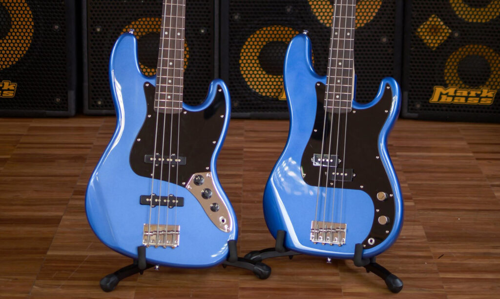 Markbass MB Blue Sky JB i MB Blue Sky PB (fot. Markbass)
