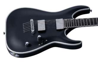 LTD MH-1000NT Bold Binding Black Satin (fot. ESP Guitars)