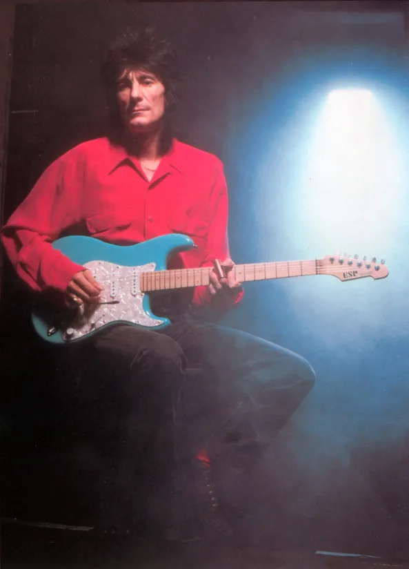 Ron Wood, Fot. ESP Guitars