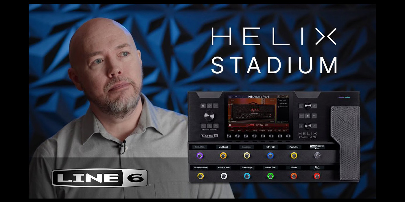 Eric Klein & Line 6 Helix Stadium (fot. Line 6)