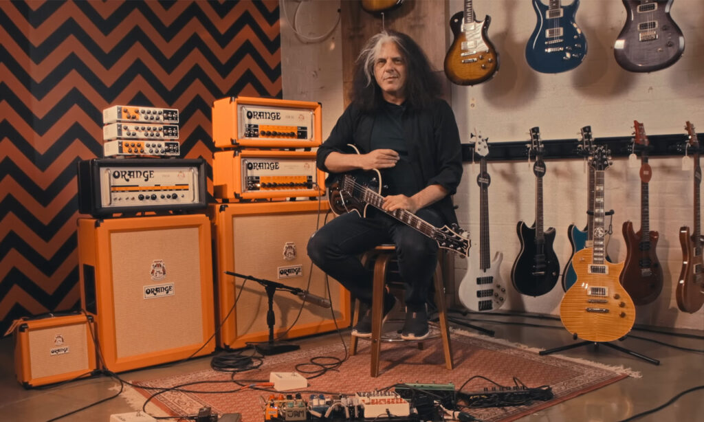Alex Skolnick & Orange (fot. YouTube / Orange Amps)