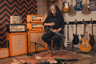 Alex Skolnick & Orange (fot. YouTube / Orange Amps)