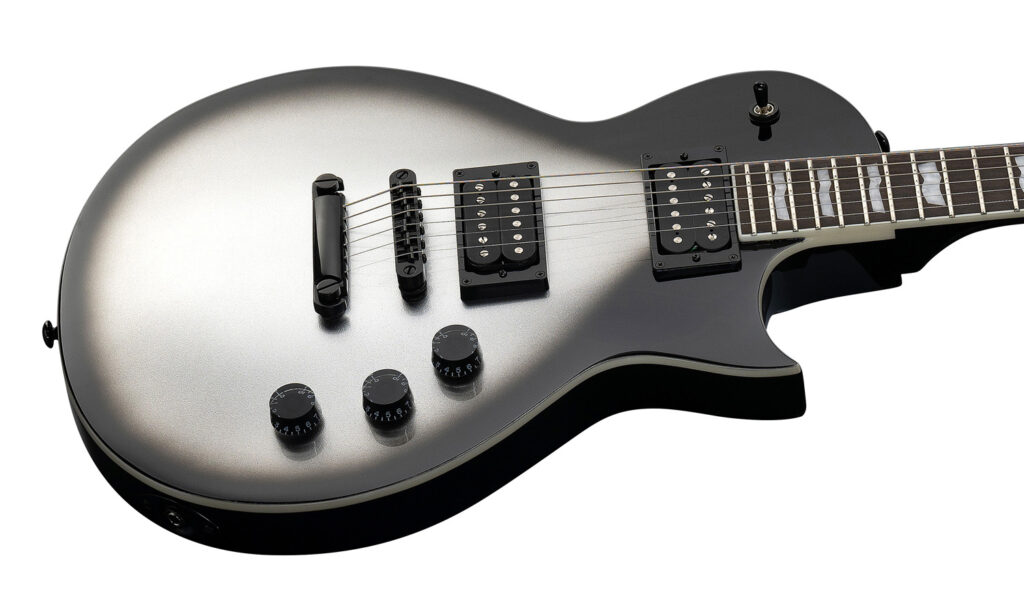 LTD EC-256 Silver Sunburst Teardrop (fot. ESP Guitars)